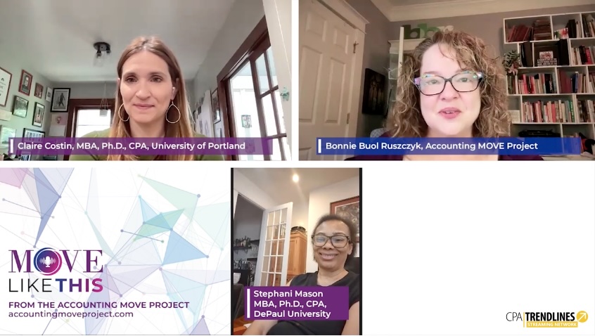Claire Costin, Steph Mason, and Bonnie Buol Ruszczyk